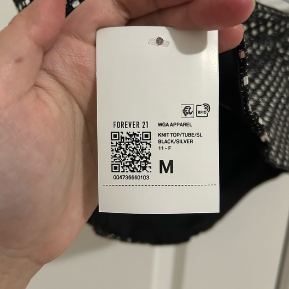 Forever 21 Sequin Tube Top - Picture 3 of 4